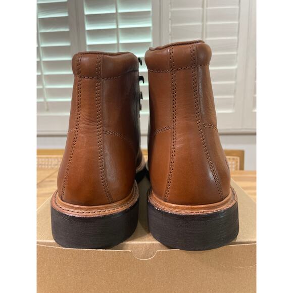 Frye Men's Gordon Lace Up Casual Boots Brown Soft Leather Size 10 NWOB Comfy - Picture 9 of 11